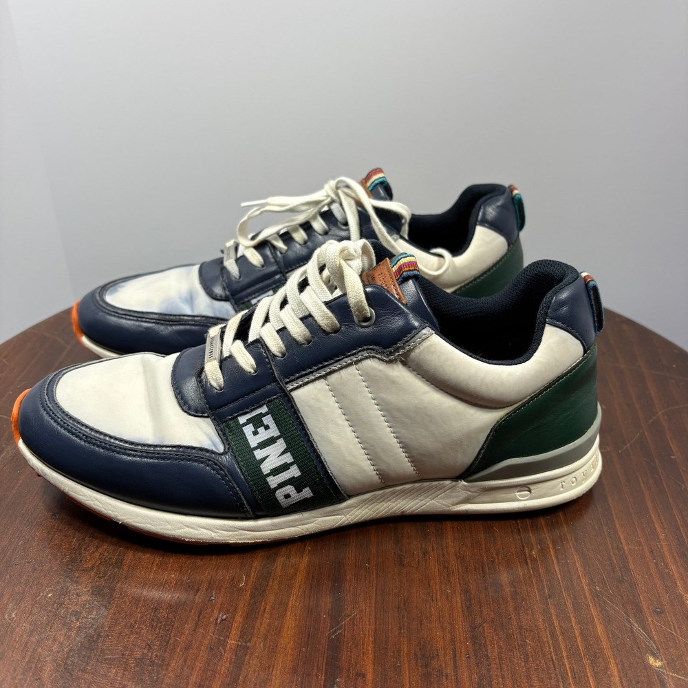Royal Albartross Strider Lite Spikeless‎ Golf Shoes Mens 9 White Navy Pinehurst